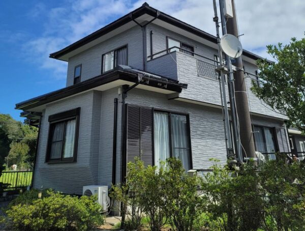 千葉県いすみ市O様邸　塗装工事完了