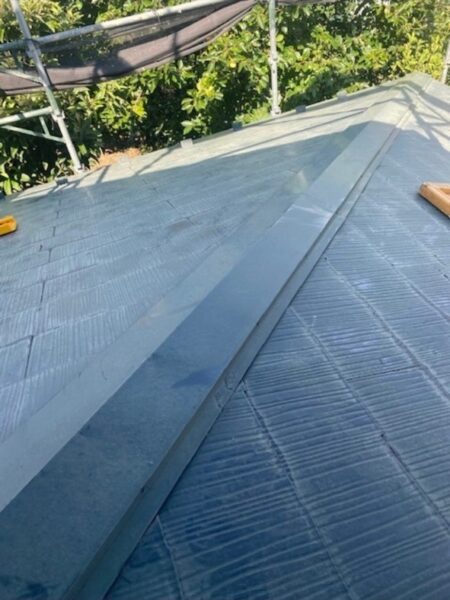 千葉県市原市M様邸 　屋根棟板金交換工事