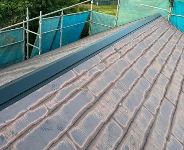 千葉県いすみ市T様邸 　屋根棟板金交換工事