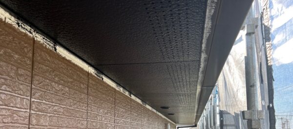 千葉県木更津市Y様邸　付帯塗装（軒天塗装）