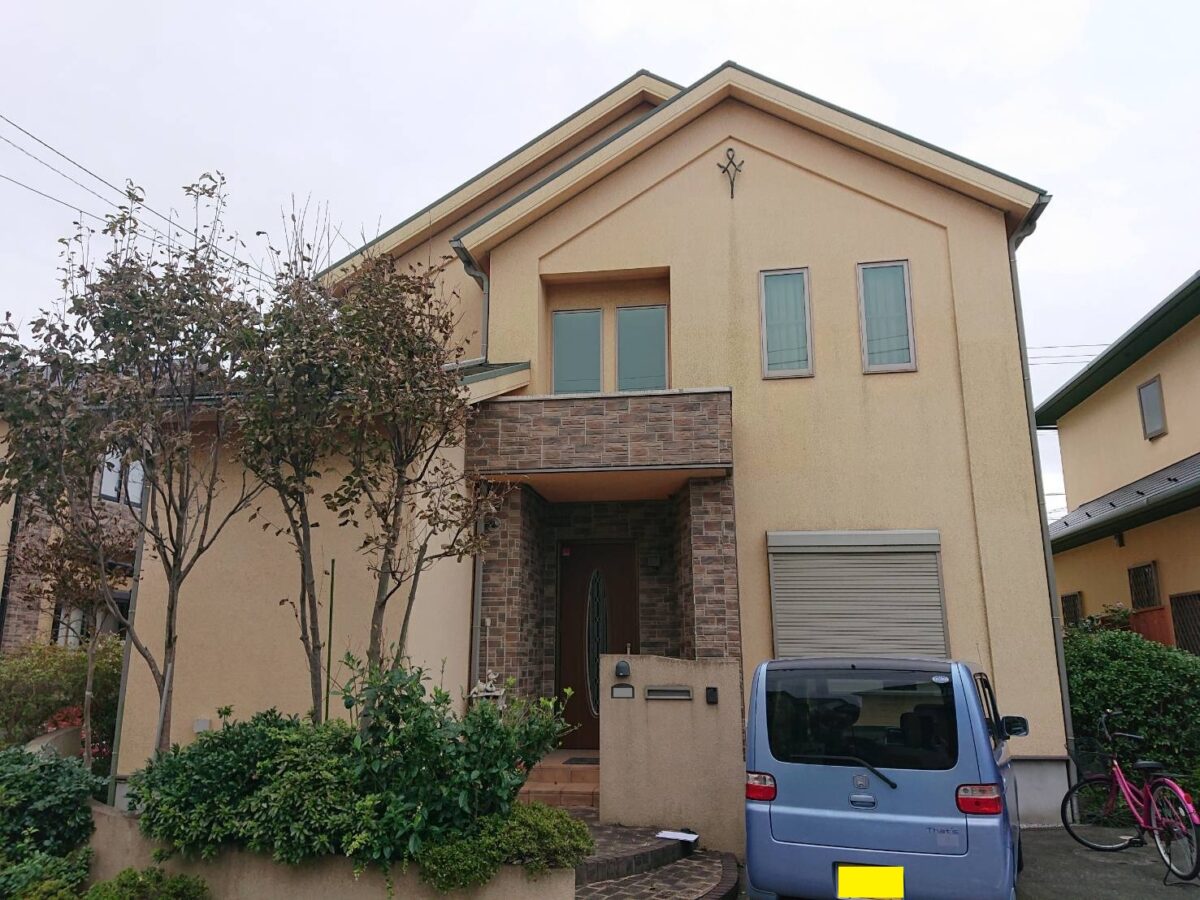 あたたかい配色で見る度にほっとする外観へ