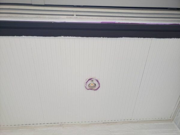 千葉県市原市F様邸　付帯塗装（軒天塗装）