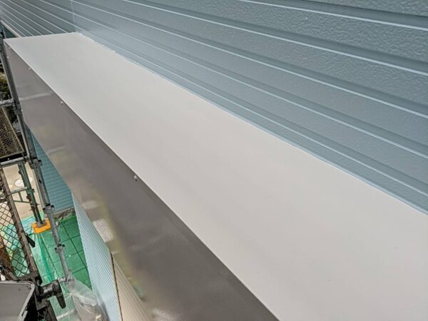 千葉県習志野市N様邸　付帯塗装（シャッターBOX・シャッター枠塗装）