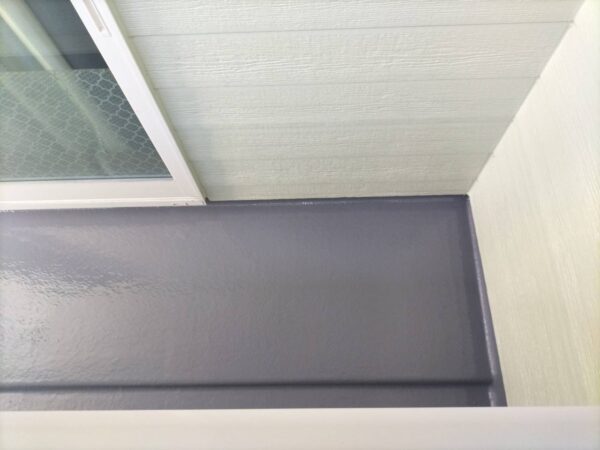 千葉県市原市W様邸　ベランダ塗装