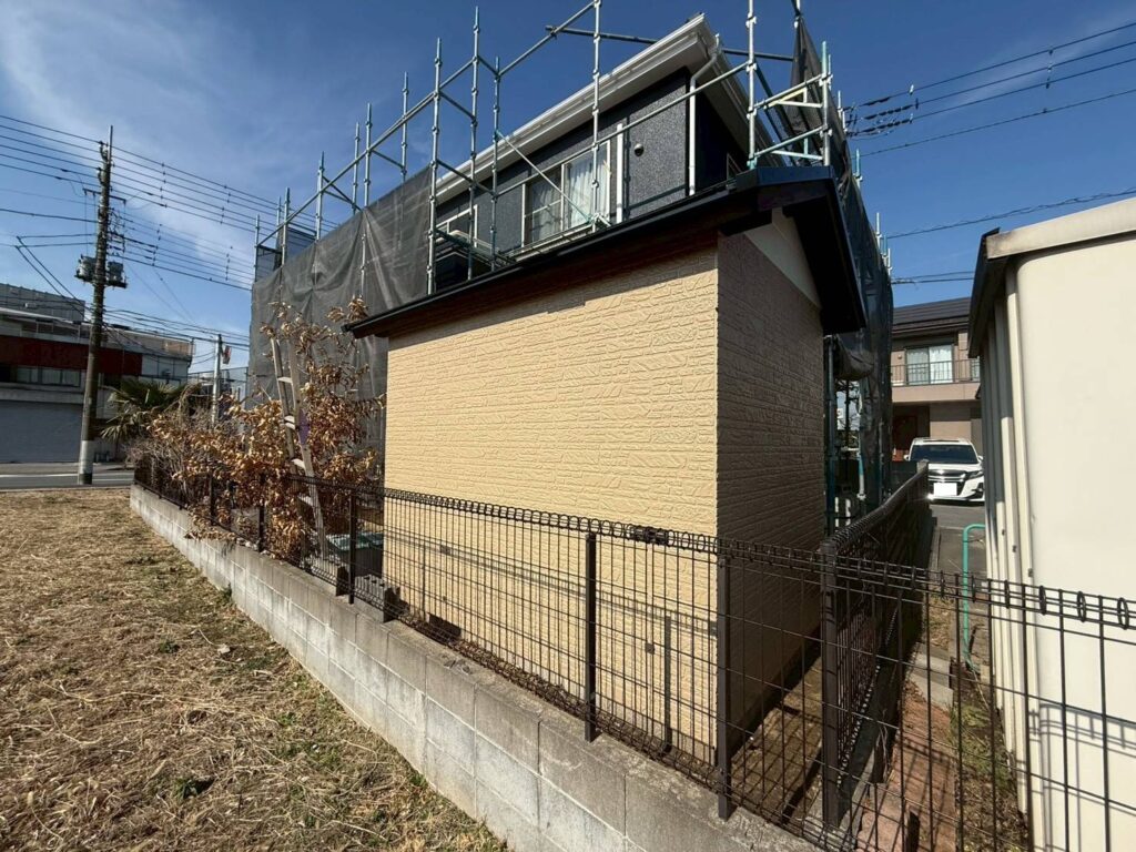 千葉県市原市F様邸　小屋塗装