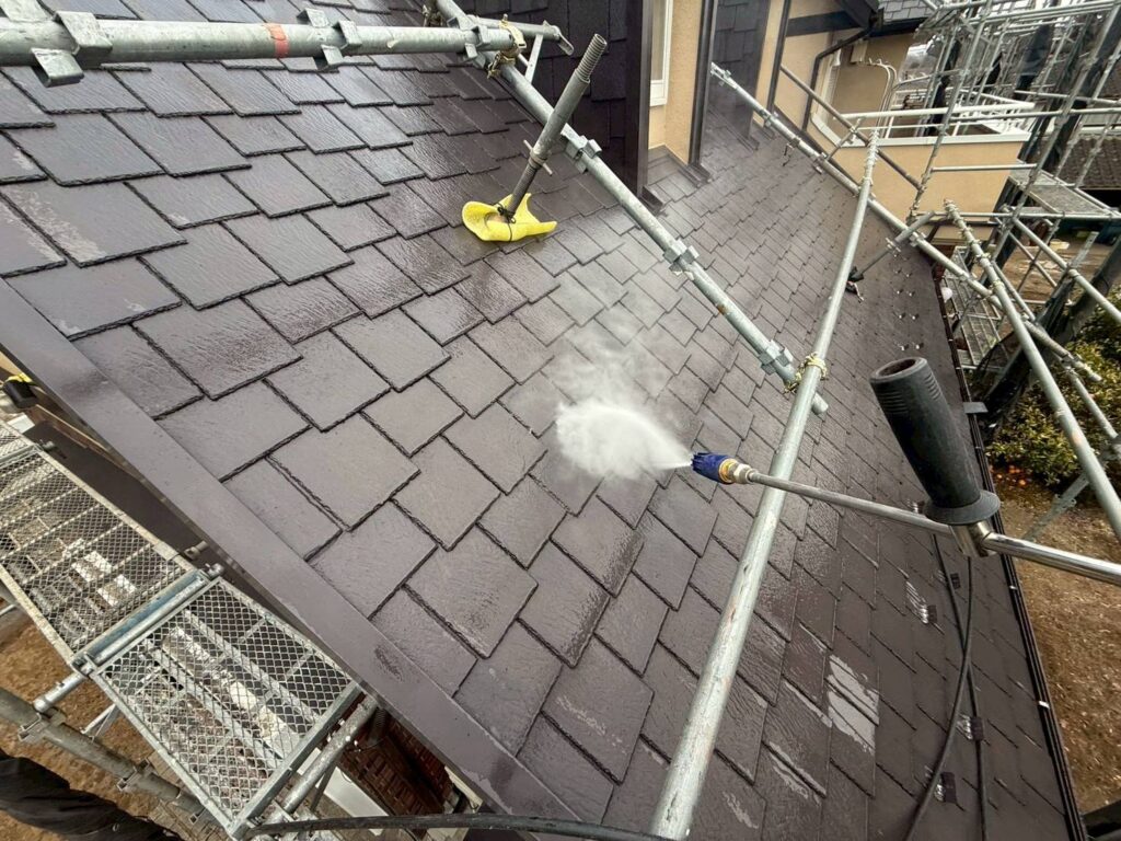 茨城県つくば市I様邸　洗浄作業