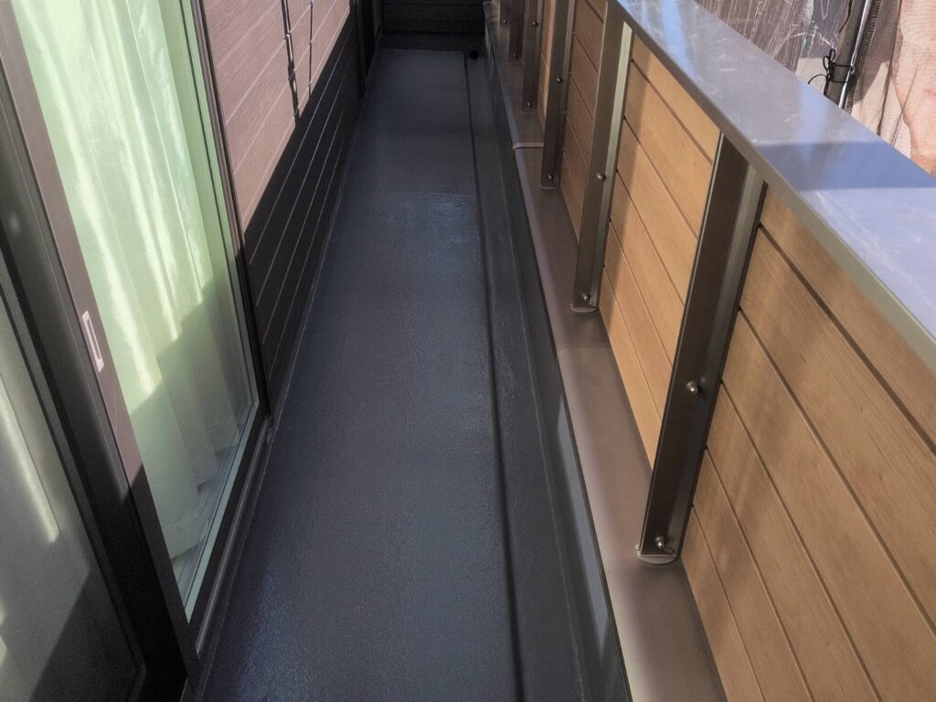 千葉県袖ケ浦市S様邸　ベランダ塗装