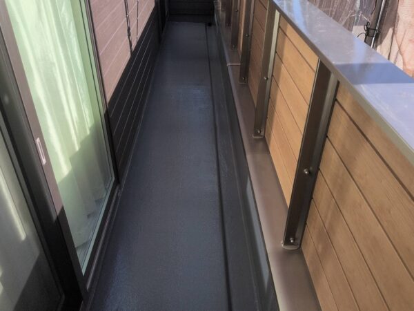 千葉県袖ケ浦市S様邸　ベランダ塗装