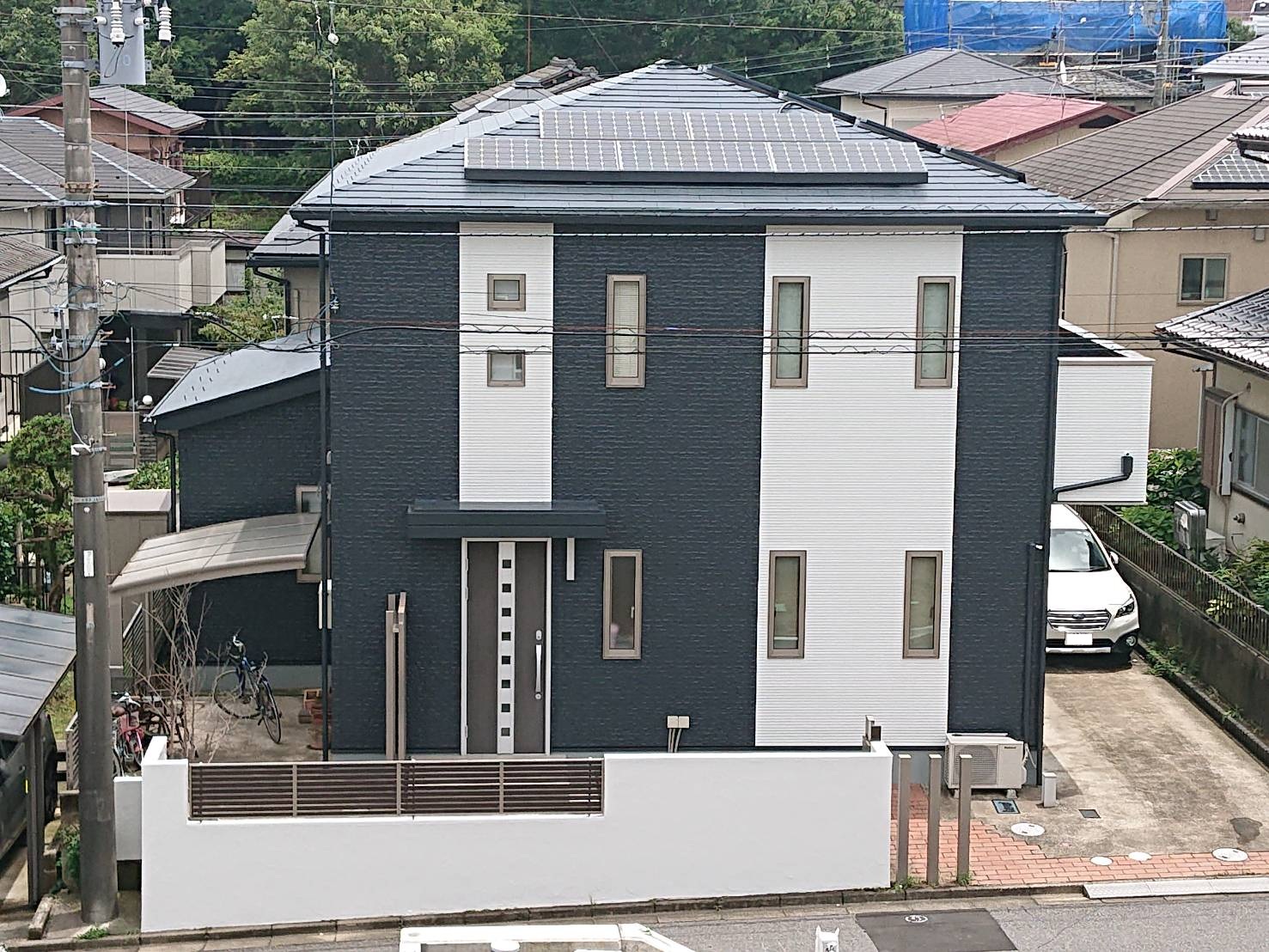 千葉県千葉市A様邸 屋根・外壁塗装 プレミアム無機塗料