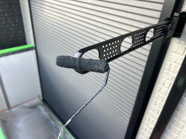 千葉県市原市アパート　付帯塗装（シャッターBOX・スリムダクト・物干し金具・換気口）