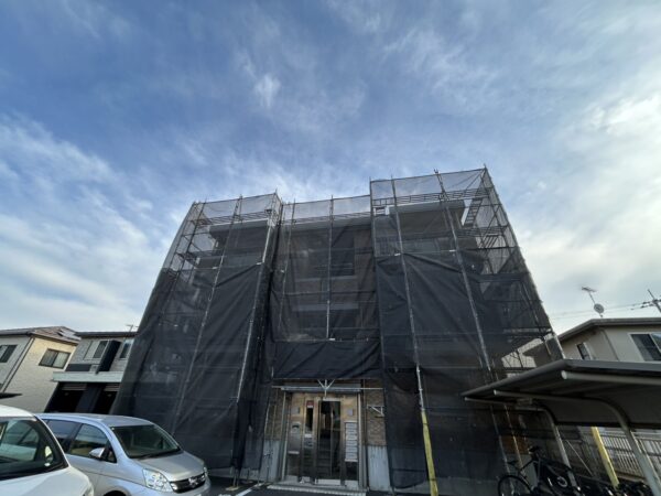 茨城県つくば市マンション　大規模修繕工事着工！