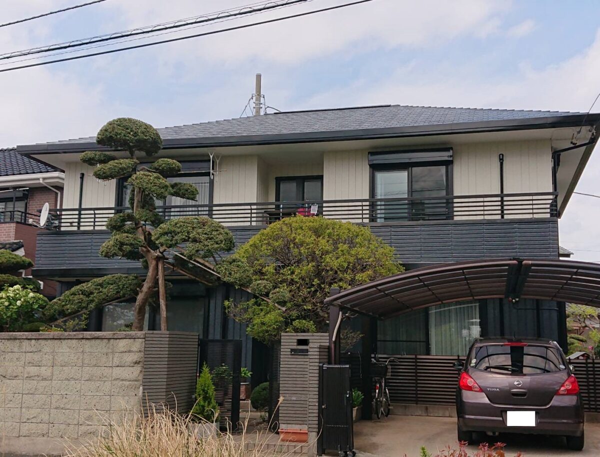 凛とした存在感を放つ和モダンのお住まい