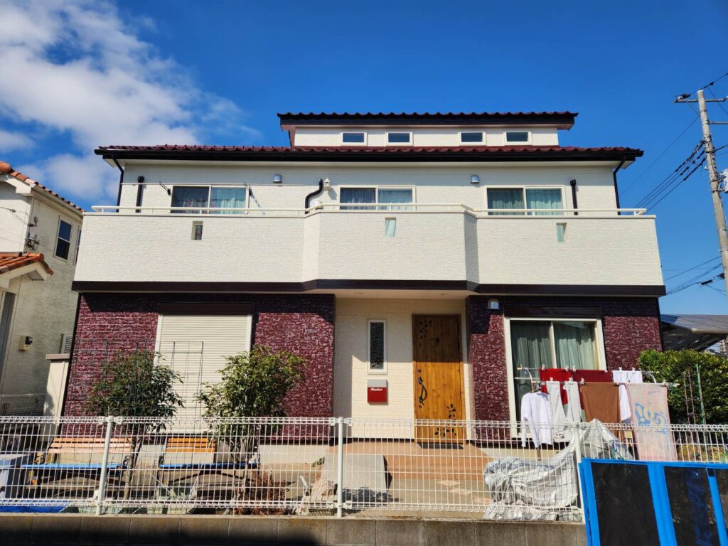 千葉県市原市K様邸　外壁塗装工事完了