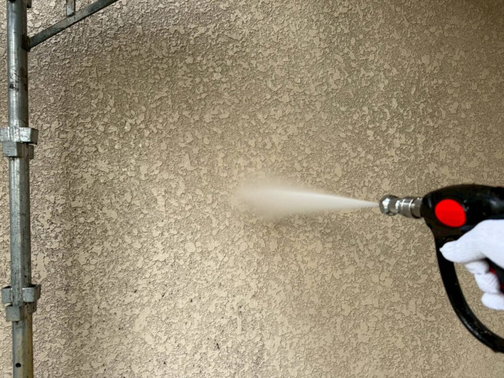 千葉県市原市I様邸　洗浄作業