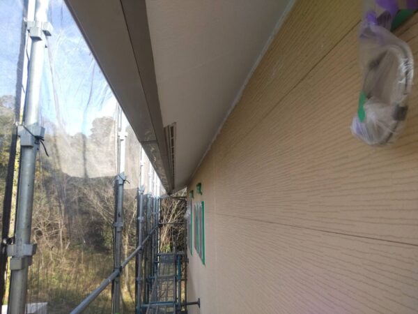 千葉県市原市O様邸　付帯塗装（軒天塗装）