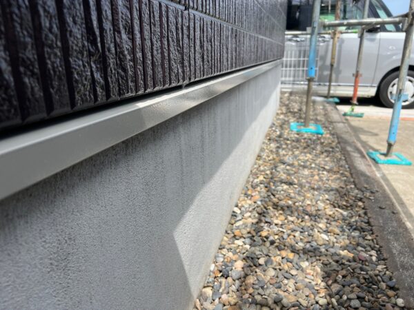 千葉県市原市E様邸　付帯塗装（水切り・ポスト・BOX塗装）