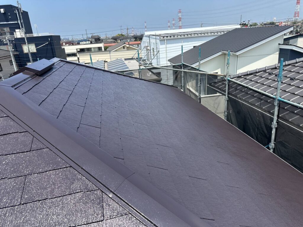 千葉県市原市N様邸　屋根塗装