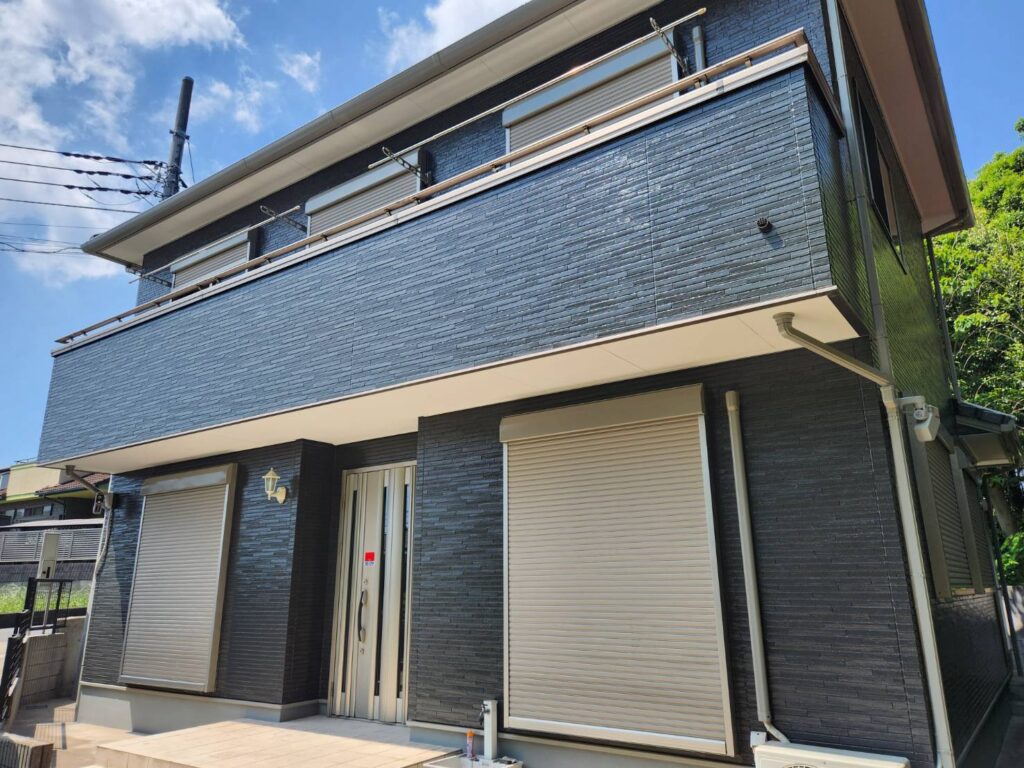 千葉県千葉市K様邸　外壁塗装工事完了