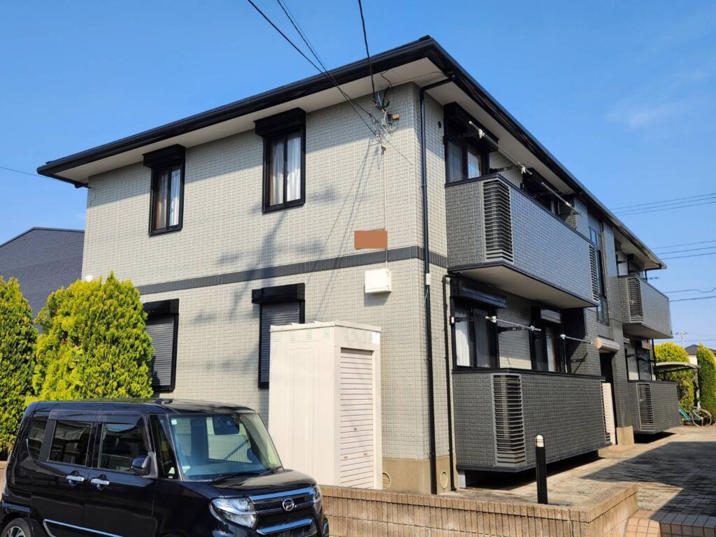 千葉県市原市アパート　屋根・外壁塗装　プレミアム無機塗料