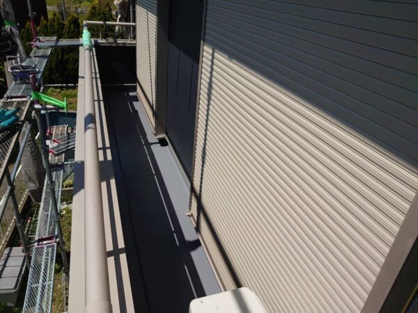 千葉県市原市M様邸　ベランダ塗装