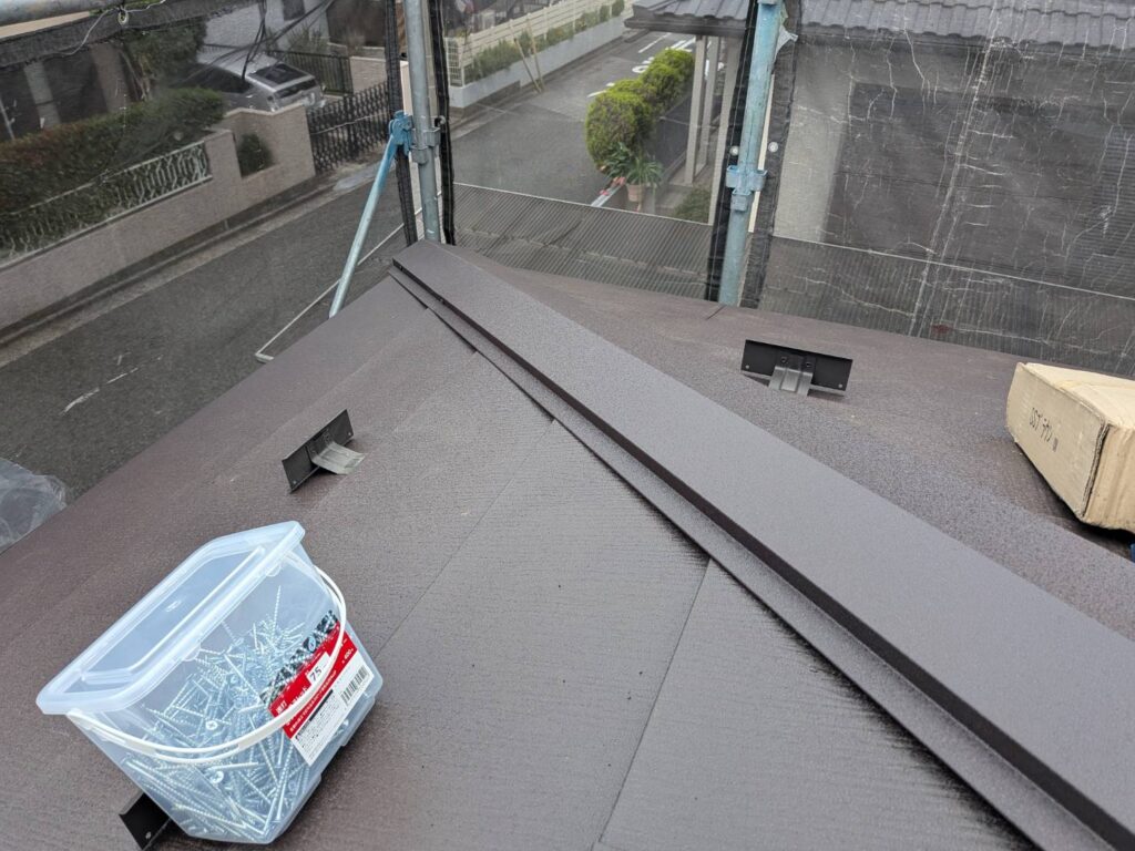 貫板・屋根材新規設置